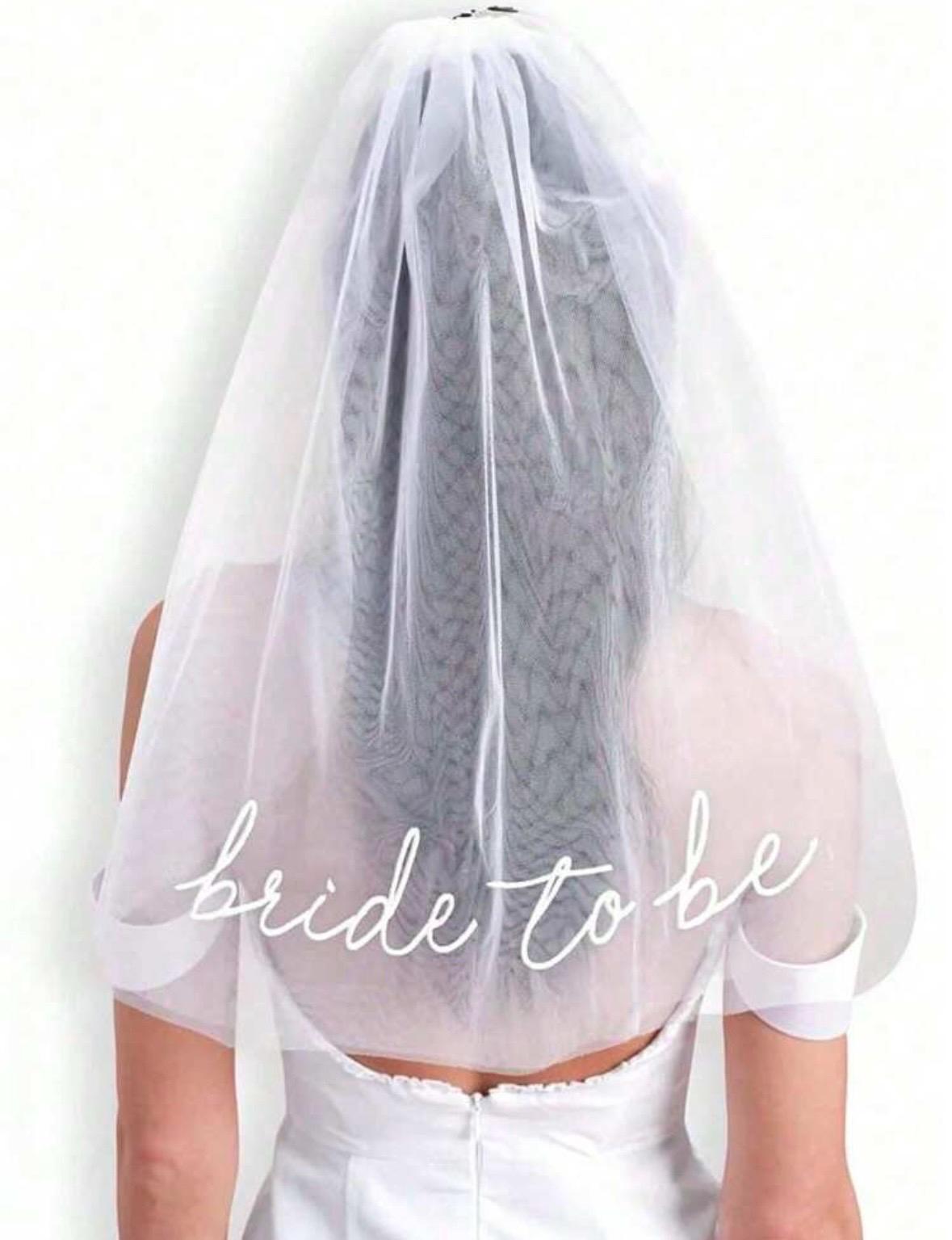 Bride to Be Veil