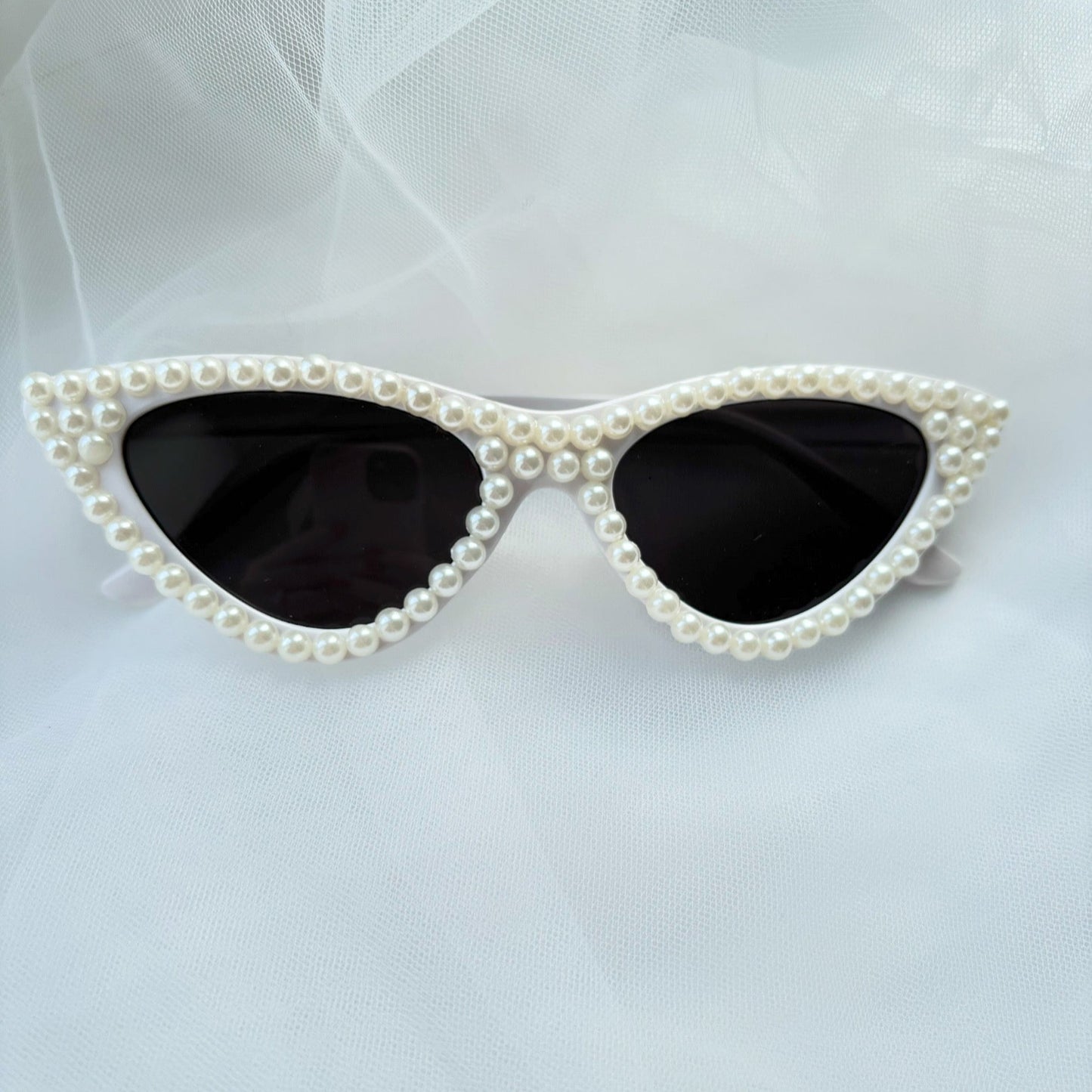 Pearl Cat Eye Sunglasses