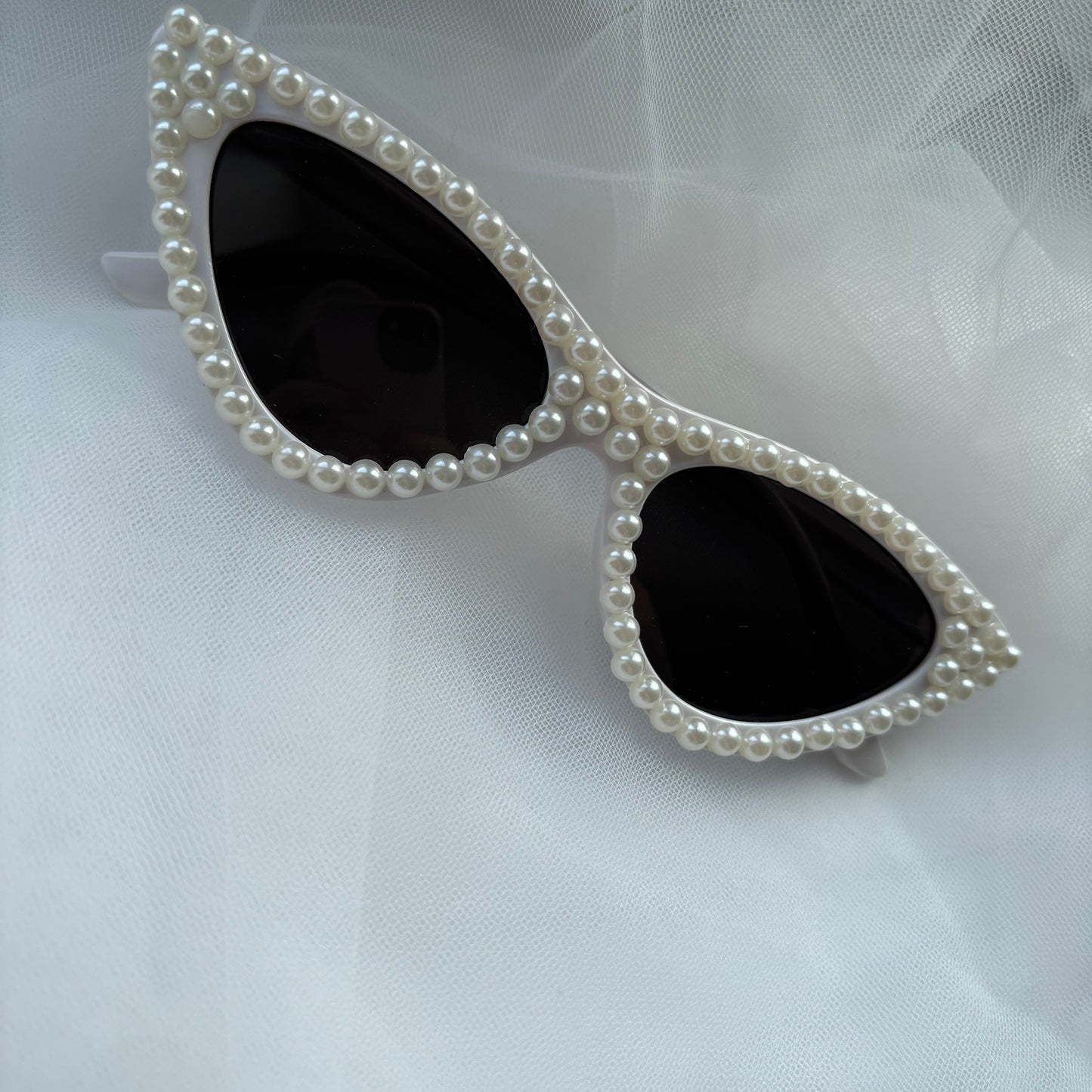 Pearl Cat Eye Sunglasses