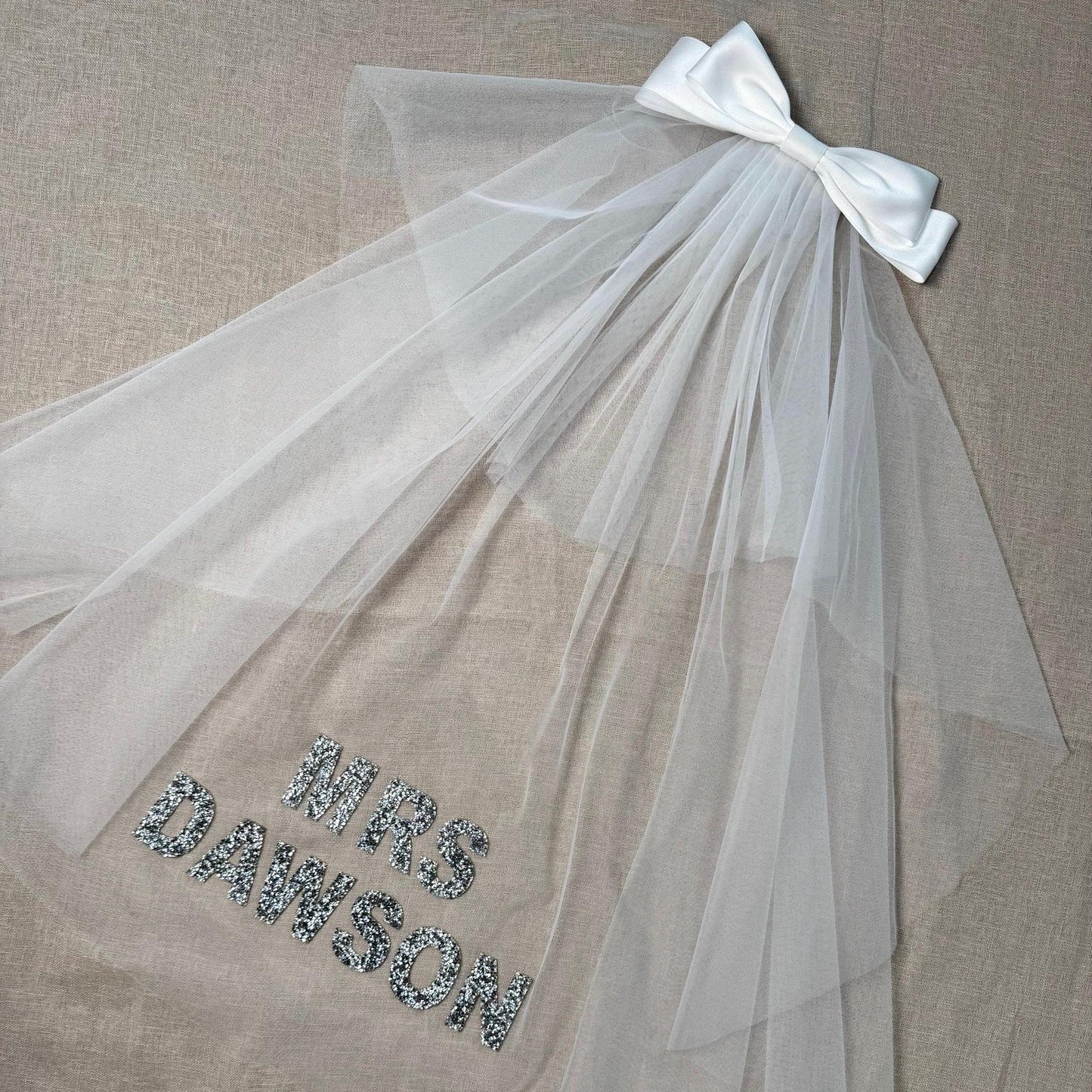 Personalised Sparkle Veil