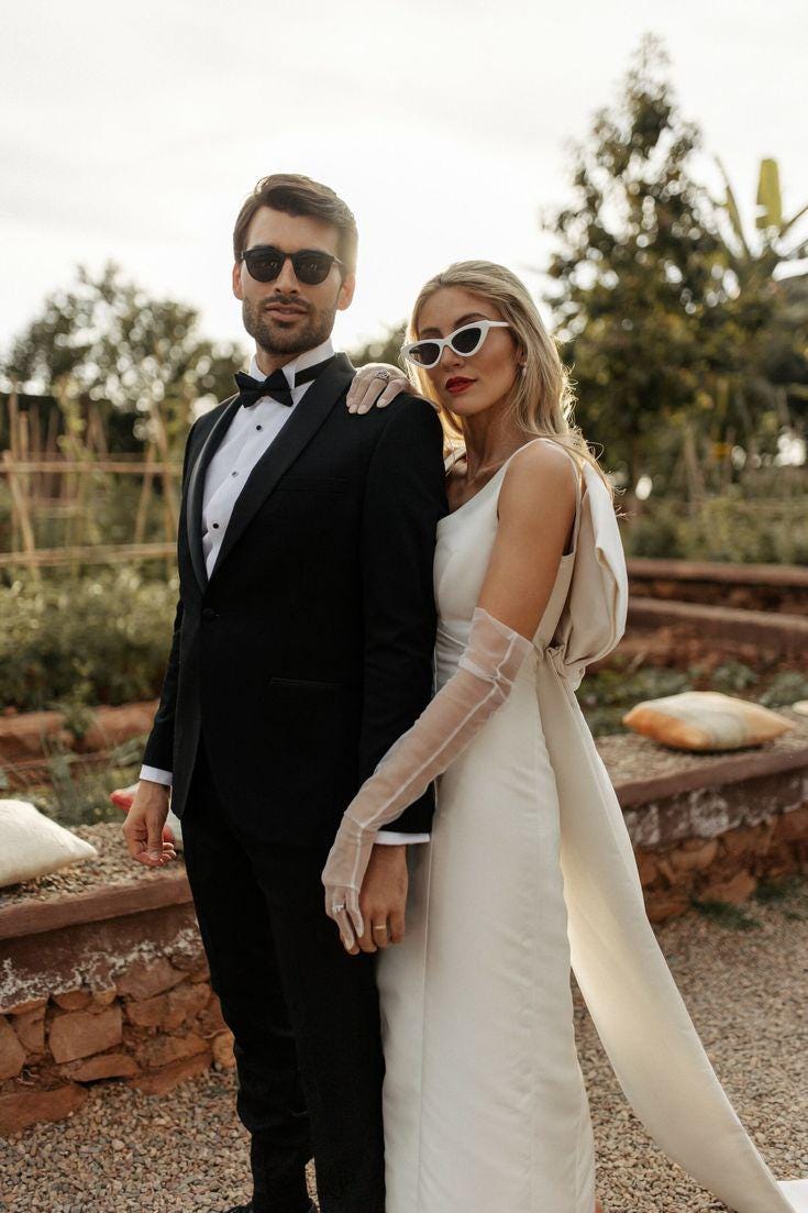 White Pearl Cat Eye Sunglasses