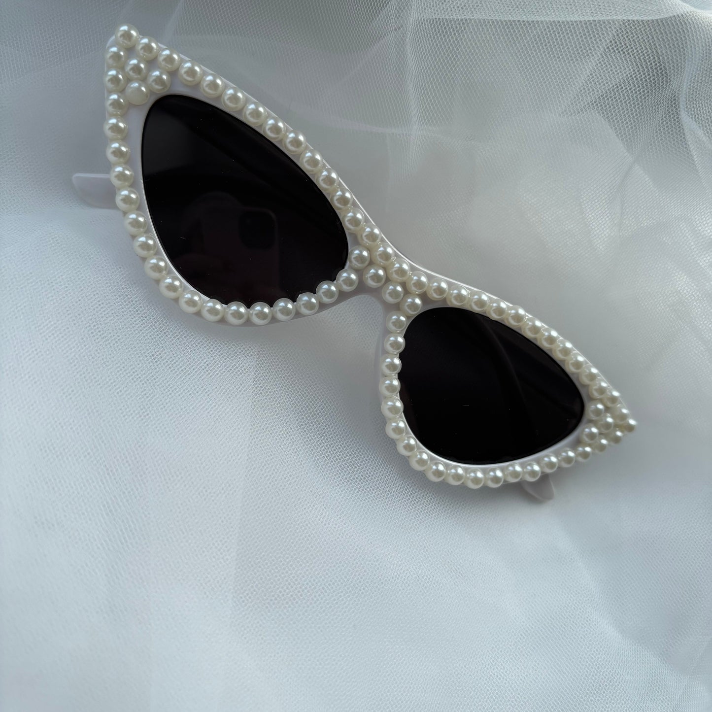 Pearl Cat Eye Sunglasses