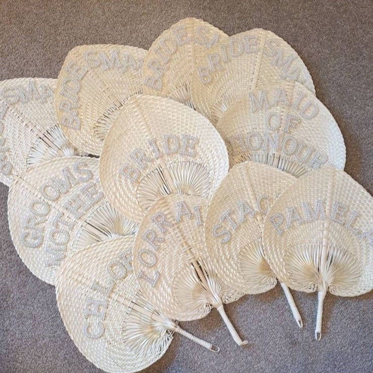 Bride to Be Bamboo Fan