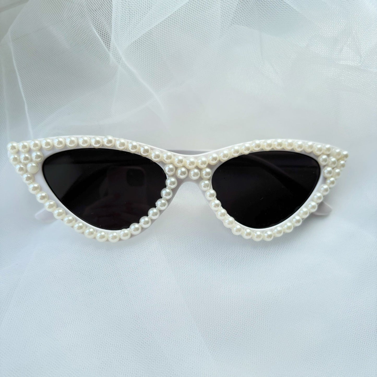 Pearl Cat Eye Sunglasses