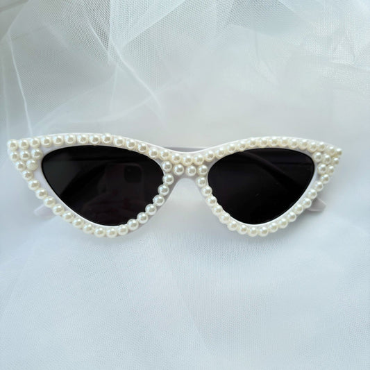 Pearl Cat Eye Sunglasses