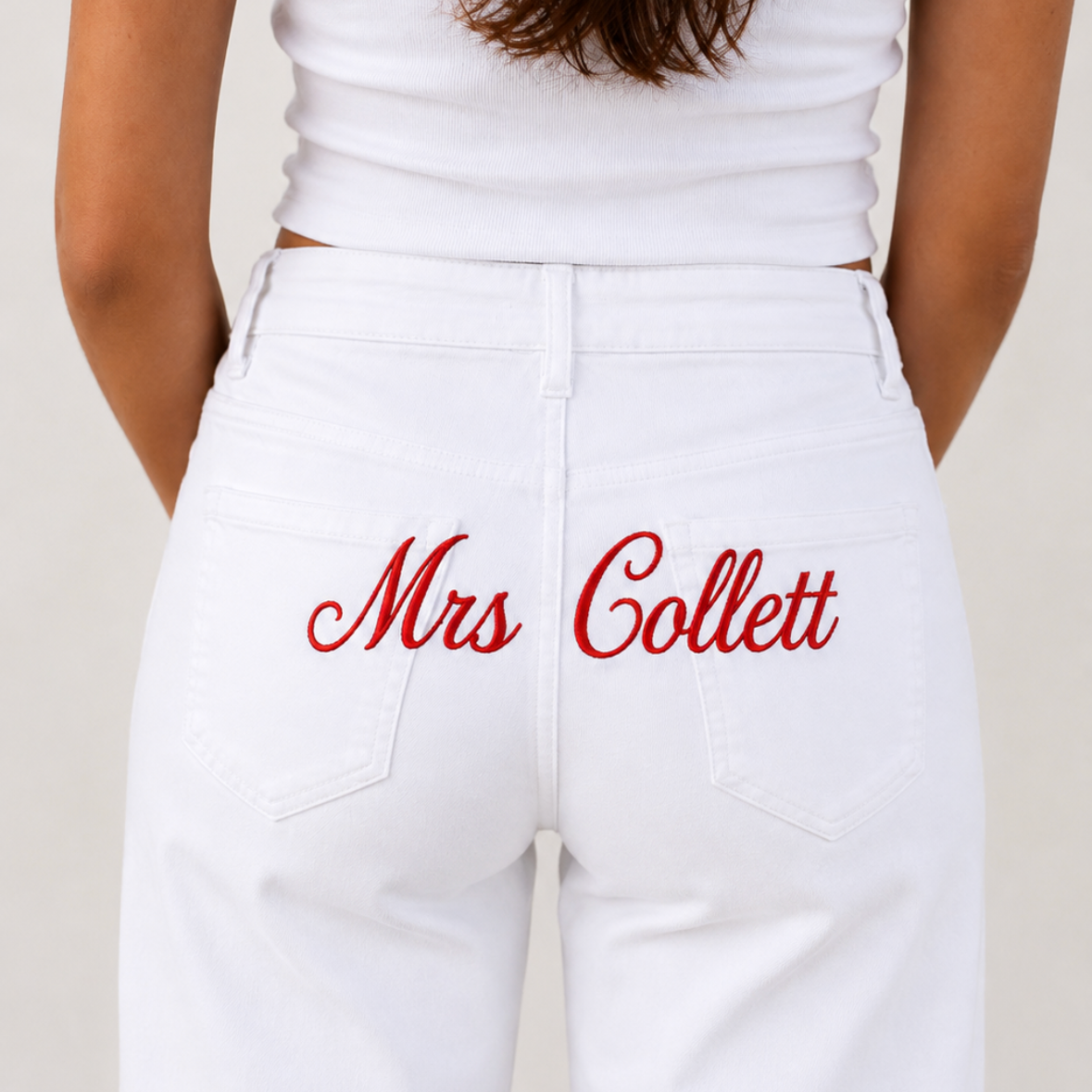 Personalised Bridal Jeans