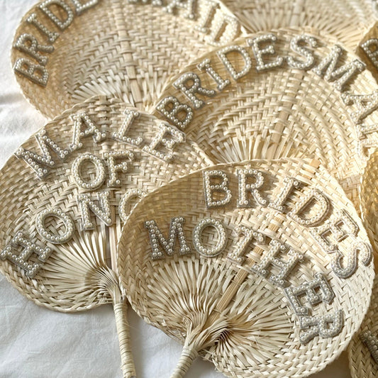 Bride to Be Bamboo Fan